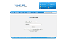 Tablet Screenshot of imageup.fr